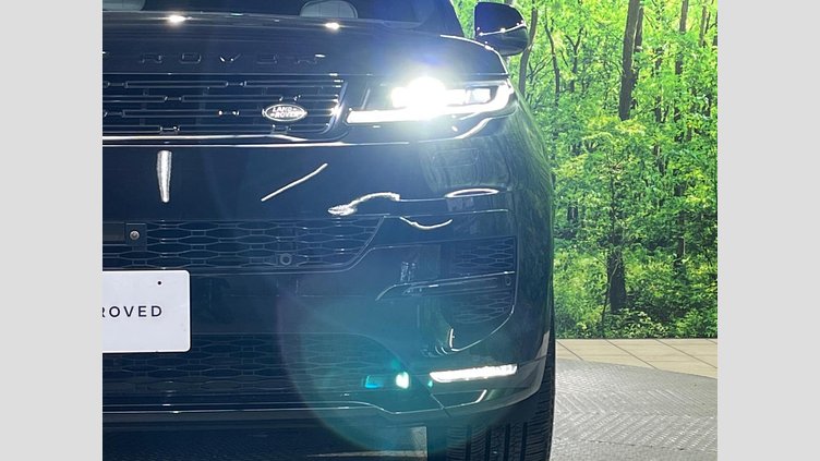 2023 認定中古車 Land Rover Range Rover Sport サントリーニブラック 3.0リッター6気筒300PSターボチャージドディーゼルMHEV（オートマチック） DYNAMIC SE