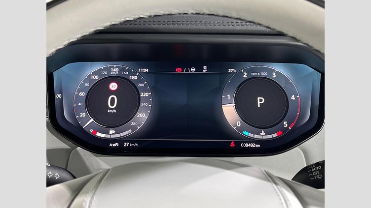 2023 認定中古車 Land Rover Range Rover Sport サントリーニブラック 3.0リッター6気筒300PSターボチャージドディーゼルMHEV（オートマチック） DYNAMIC SE