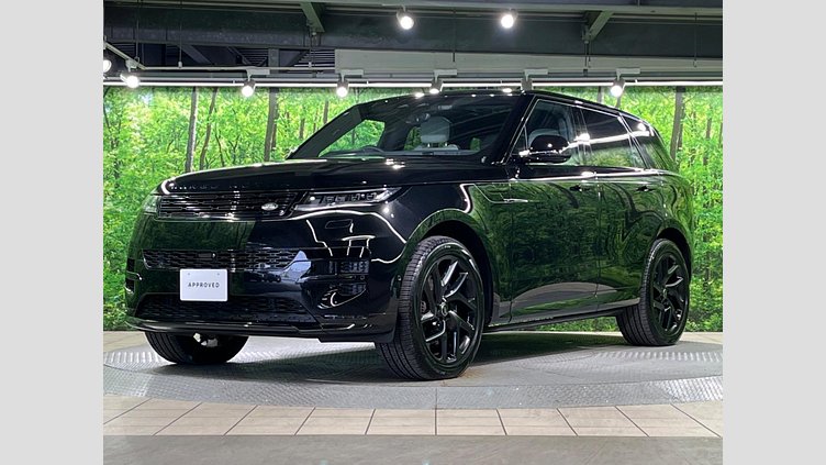 2023 認定中古車 Land Rover Range Rover Sport サントリーニブラック 3.0リッター6気筒300PSターボチャージドディーゼルMHEV（オートマチック） DYNAMIC SE