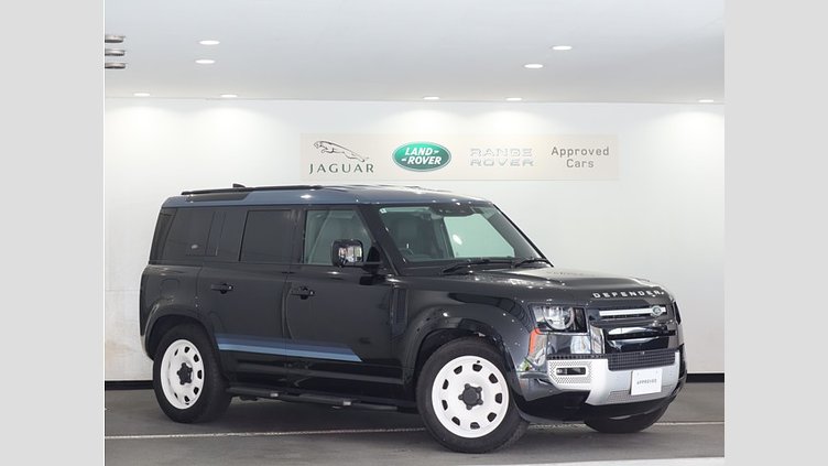 2024 認定中古車 Land Rover Defender 110 サントリーニブラック D300 AWD（AT） County Pack