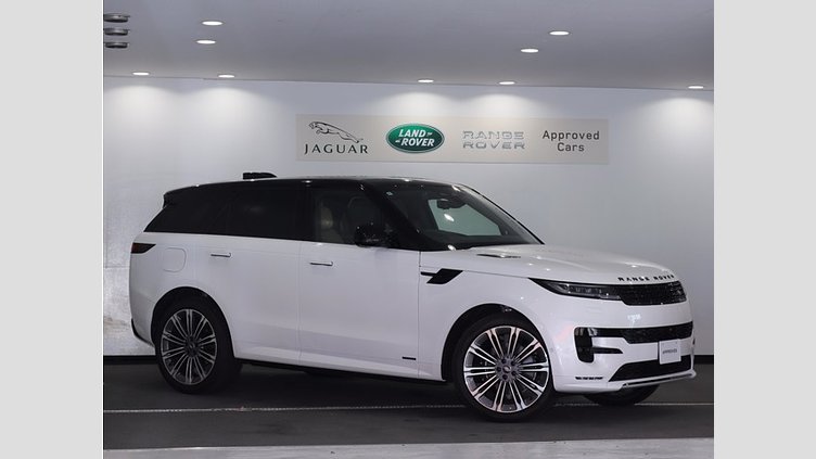 2024 認定中古車 Land Rover Range Rover Sport オストゥーニパールホワイト P550eプラグインハイブリッド（ガソリン） スタンダードホイールベース Autobiography
