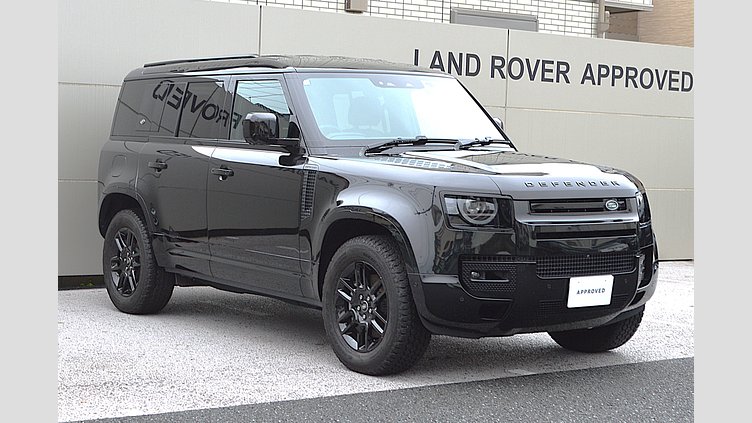 2024 認定中古車 Land Rover Defender 110 サントリーニブラック D300 AWD（AT） X-DYNAMIC SE