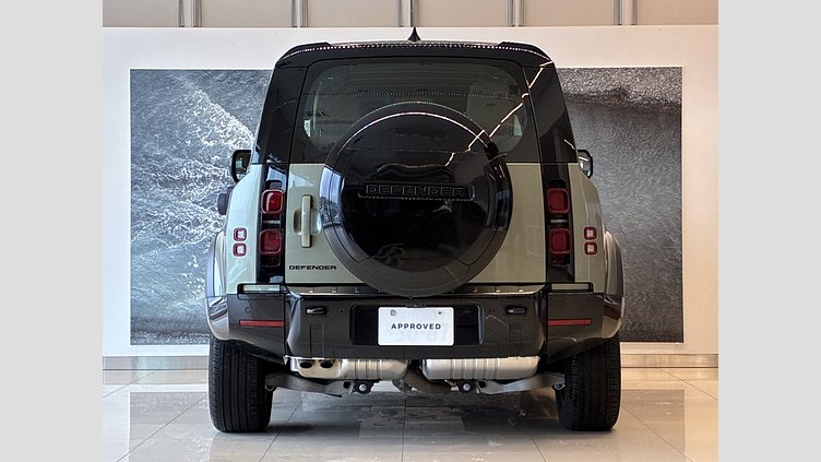 2025 認定中古車 Land Rover Defender 90 パンゲアグリーン D350 ディーゼルマイルドハイブリッド X-Dynamic HSE