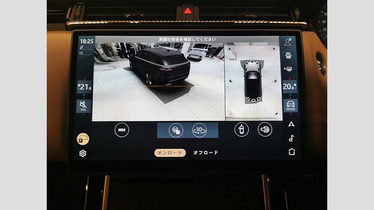 2025 認定中古車 Land Rover Range Rover Velar サントリーニブラック D200マイルドハイブリッド（ディーゼル） スタンダードホイールベース Autobiography