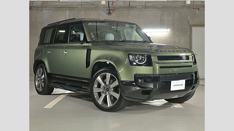 2025 認定中古車 Land Rover Defender 110 Woolstone Green 2.0L AJ200P Hi PHEV X-Dynamic HSE