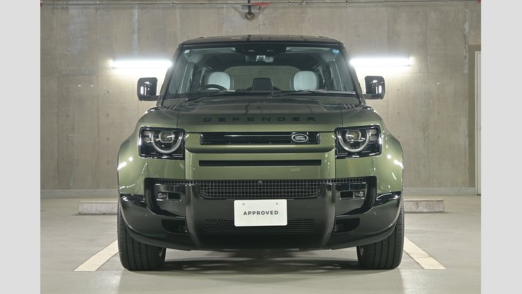 2025 認定中古車 Land Rover Defender 110 Woolstone Green 2.0L AJ200P Hi PHEV X-Dynamic HSE