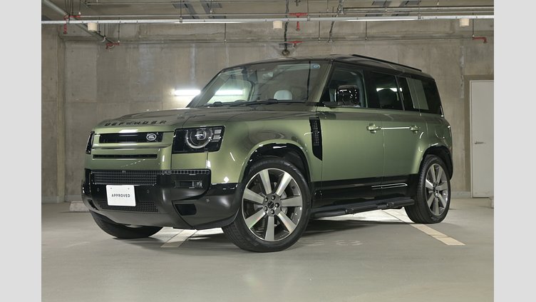 2025 認定中古車 Land Rover Defender 110 Woolstone Green 2.0L AJ200P Hi PHEV X-Dynamic HSE