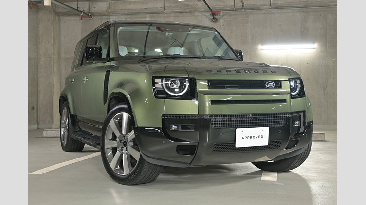 2025 認定中古車 Land Rover Defender 110 Woolstone Green 2.0L AJ200P Hi PHEV X-Dynamic HSE