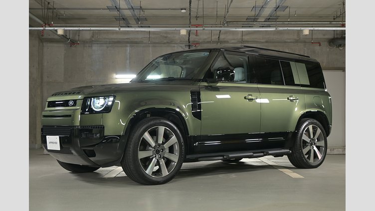 2025 認定中古車 Land Rover Defender 110 Woolstone Green 2.0L AJ200P Hi PHEV X-Dynamic HSE