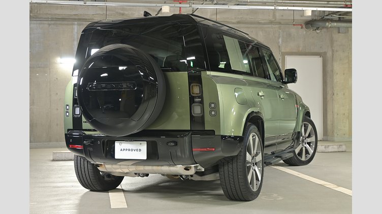 2025 認定中古車 Land Rover Defender 110 Woolstone Green 2.0L AJ200P Hi PHEV X-Dynamic HSE