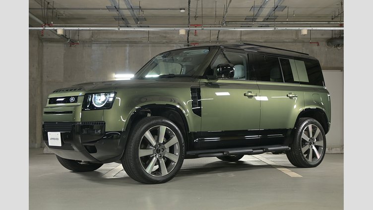 2025 認定中古車 Land Rover Defender 110 Woolstone Green 2.0L AJ200P Hi PHEV X-Dynamic HSE