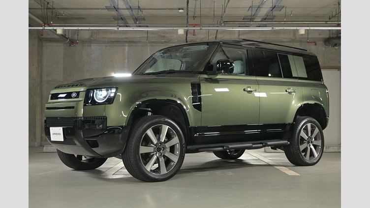 2025 認定中古車 Land Rover Defender 110 Woolstone Green 2.0L AJ200P Hi PHEV X-Dynamic HSE