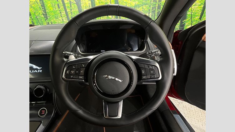 2023 認定中古車 Jaguar F-Type フィレンツェレッド P300 オートマチック 後輪駆動 F-TYPEクーペ R-DYNAMIC