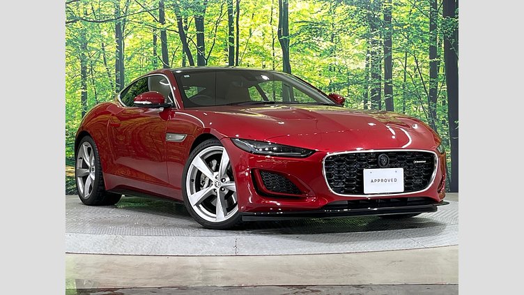 2023 認定中古車 Jaguar F-Type フィレンツェレッド P300 オートマチック 後輪駆動 F-TYPEクーペ R-DYNAMIC