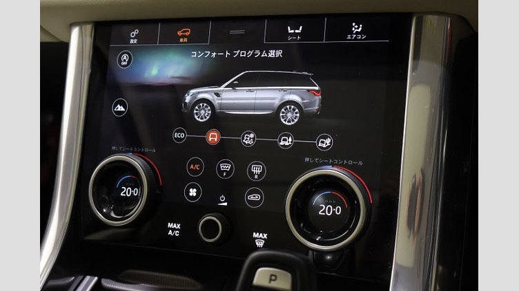 2020 認定中古車 Land Rover Range Rover Sport サントリーニブラック 3.0リッターTDV6ディーゼル（258 PS） HSE