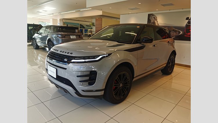 2024 認定中古車 Land Rover Range Rover Evoque ソウルパールシルバー P300eプラグインハイブリッド（ガソリン） スタンダードホイールベース DYNAMIC HSE