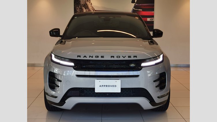 2024 認定中古車 Land Rover Range Rover Evoque ソウルパールシルバー P300eプラグインハイブリッド（ガソリン） スタンダードホイールベース DYNAMIC HSE