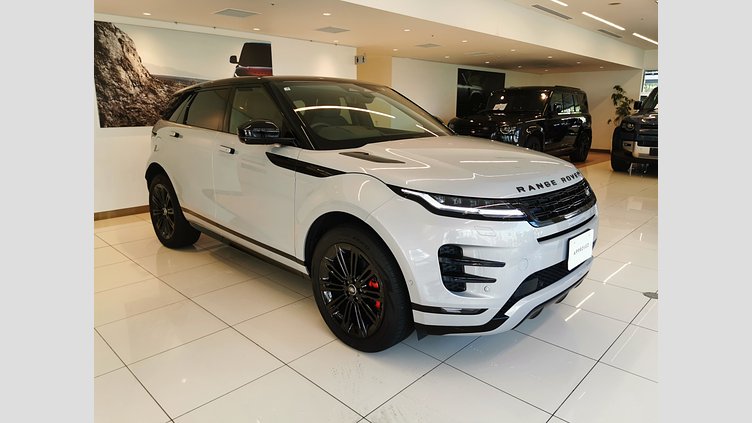 2024 認定中古車 Land Rover Range Rover Evoque ソウルパールシルバー P300eプラグインハイブリッド（ガソリン） スタンダードホイールベース DYNAMIC HSE