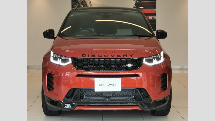2024 認定中古車 Land Rover Discovery Sport フィレンツェレッド プラグインハイブリッド（ガソリン） 標準ホイール Dynamic HSE