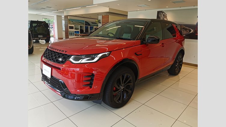 2024 認定中古車 Land Rover Discovery Sport フィレンツェレッド プラグインハイブリッド（ガソリン） 標準ホイール Dynamic HSE
