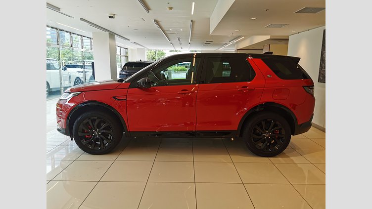 2024 認定中古車 Land Rover Discovery Sport フィレンツェレッド プラグインハイブリッド（ガソリン） 標準ホイール Dynamic HSE
