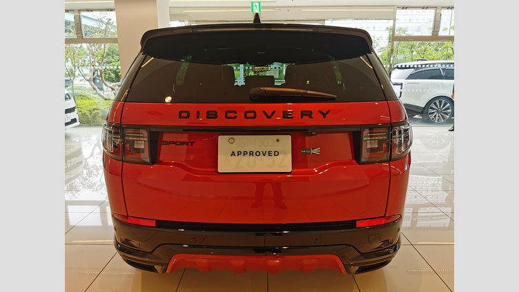 2024 認定中古車 Land Rover Discovery Sport フィレンツェレッド プラグインハイブリッド（ガソリン） 標準ホイール Dynamic HSE