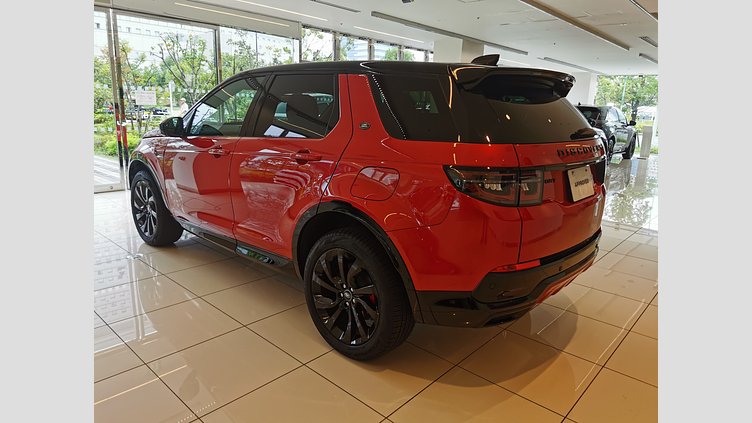 2024 認定中古車 Land Rover Discovery Sport フィレンツェレッド プラグインハイブリッド（ガソリン） 標準ホイール Dynamic HSE