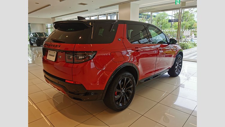 2024 認定中古車 Land Rover Discovery Sport フィレンツェレッド プラグインハイブリッド（ガソリン） 標準ホイール Dynamic HSE