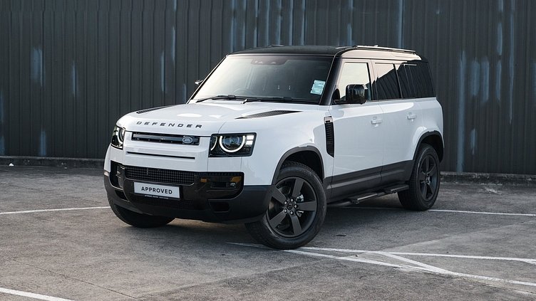 2026 Approved Land Rover Defender 110 Fuji White 110 D250 S