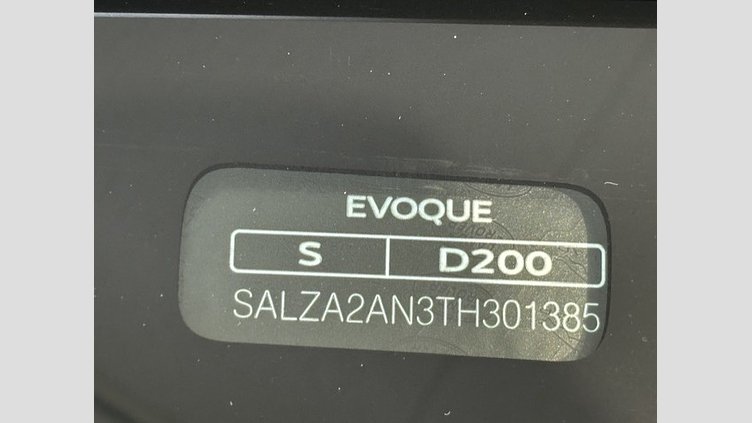 2025 認定中古車 Land Rover Range Rover Evoque サントリーニブラック D200マイルドハイブリッド（ディーゼル） SWB S