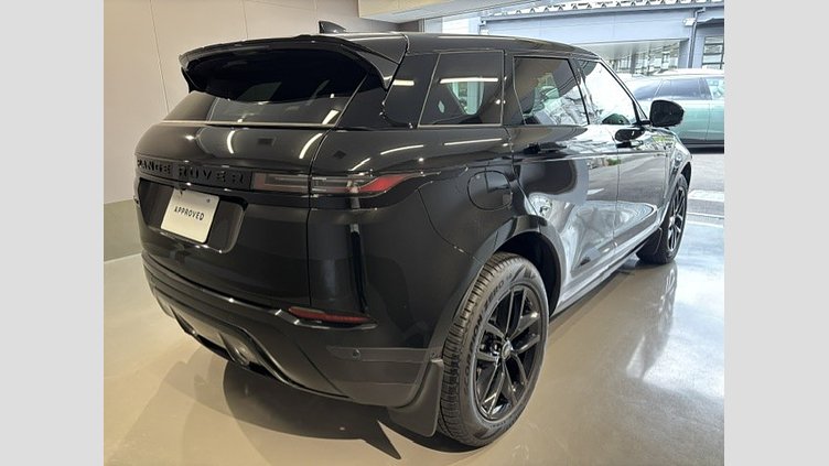 2025 認定中古車 Land Rover Range Rover Evoque サントリーニブラック D200マイルドハイブリッド（ディーゼル） SWB S