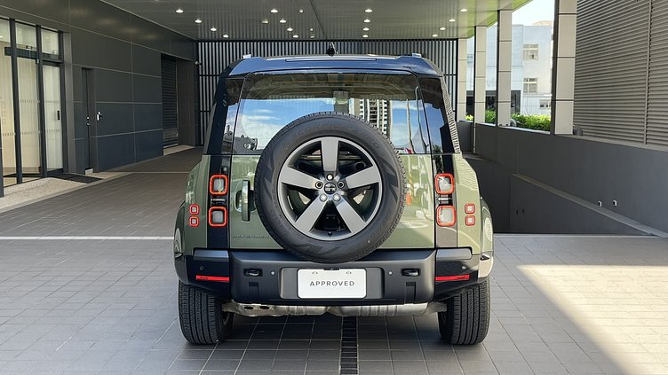 2025 認證中古車 Land Rover Defender 110 (1LQ) Woolstone Green 伍爾斯通綠 D350  輕油電混合 X-Dynamic HSE