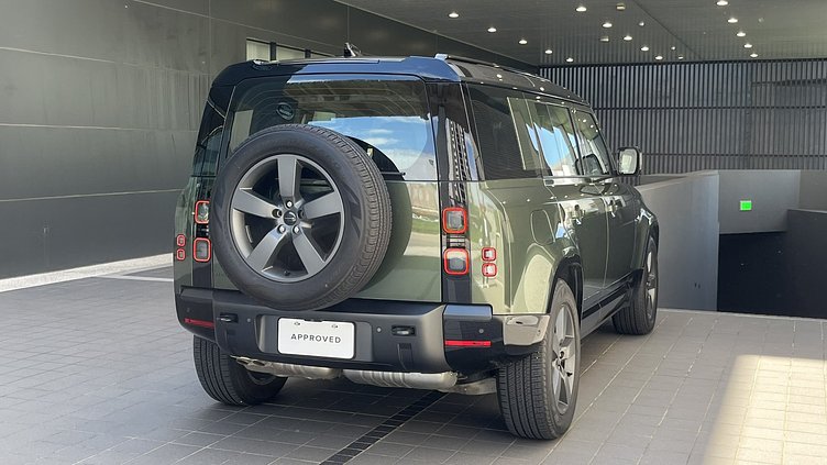2025 認證中古車 Land Rover Defender 110 (1LQ) Woolstone Green 伍爾斯通綠 D350  輕油電混合 X-Dynamic HSE