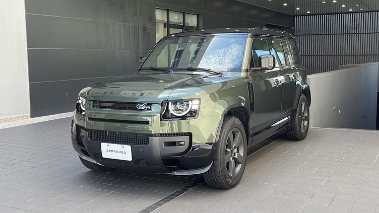 2025 認證中古車 Land Rover Defender 110 (1LQ) Woolstone Green 伍爾斯通綠 D350  輕油電混合 X-Dynamic HSE