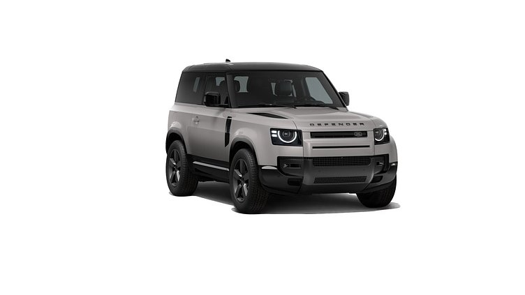 2025 NAUDOTI AUTOMOBILIAI Land Rover Defender 90 Borasco Grey D250 Diesel Mild Hybrid X-Dynamic HSE