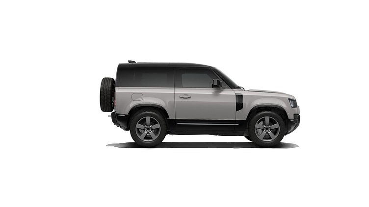 2025 NAUDOTI AUTOMOBILIAI Land Rover Defender 90 Borasco Grey D250 Diesel Mild Hybrid X-Dynamic HSE