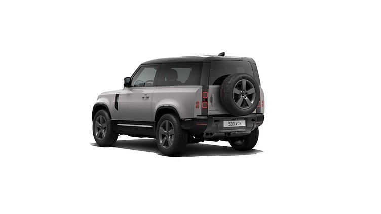 2025 NAUDOTI AUTOMOBILIAI Land Rover Defender 90 Borasco Grey D250 Diesel Mild Hybrid X-Dynamic HSE