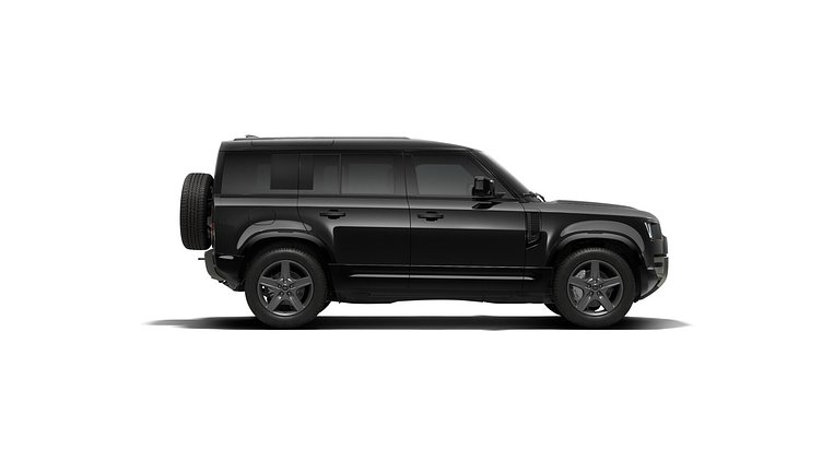 2025 NAUDOTI AUTOMOBILIAI Land Rover Defender 110 Santorini Black D250 Diesel Mild Hybrid X-Dynamic SE