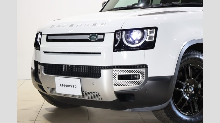 2025 認定中古車 Land Rover Defender 110 フジホワイト D350 ディーゼルマイルドハイブリッド S