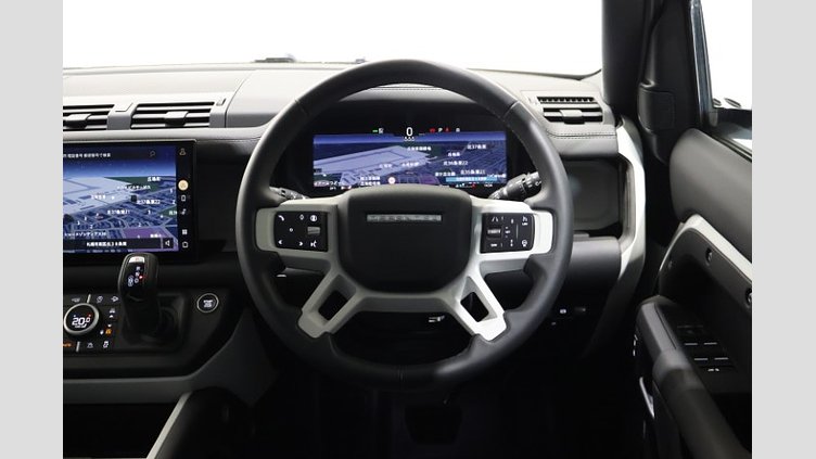 2025 認定中古車 Land Rover Defender 110 フジホワイト D350 ディーゼルマイルドハイブリッド S