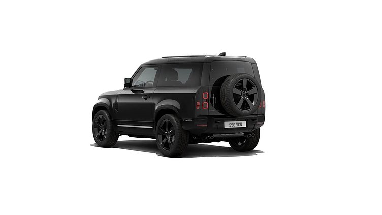 2025 нови автомобили Land Rover Defender 90 Santorini Black P425 X-DYNAMIC HSE