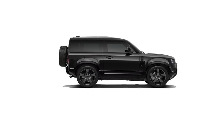 2025 нови автомобили Land Rover Defender 90 Santorini Black P425 X-DYNAMIC HSE