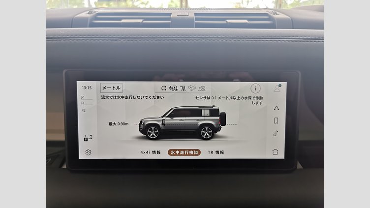 2024 認定中古車 Land Rover Defender 110 サントリーニブラック P300 AWD（AT） SE