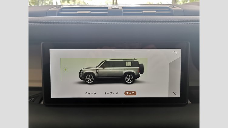 2024 認定中古車 Land Rover Defender 110 サントリーニブラック P300 AWD（AT） SE