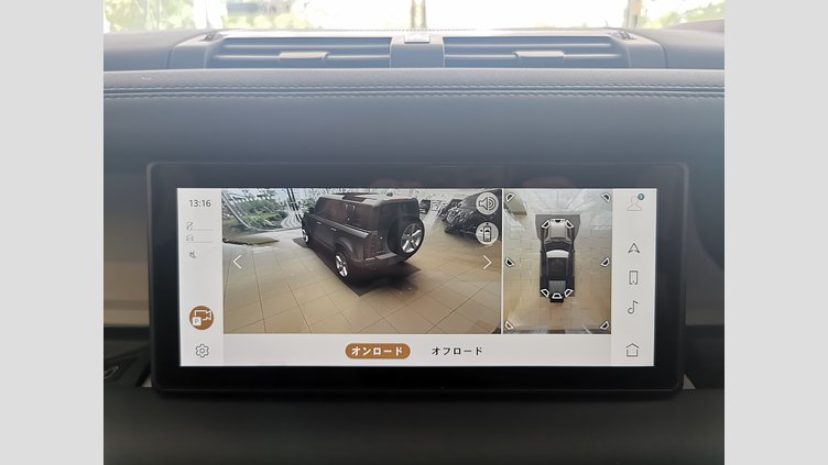 2024 認定中古車 Land Rover Defender 110 サントリーニブラック P300 AWD（AT） SE