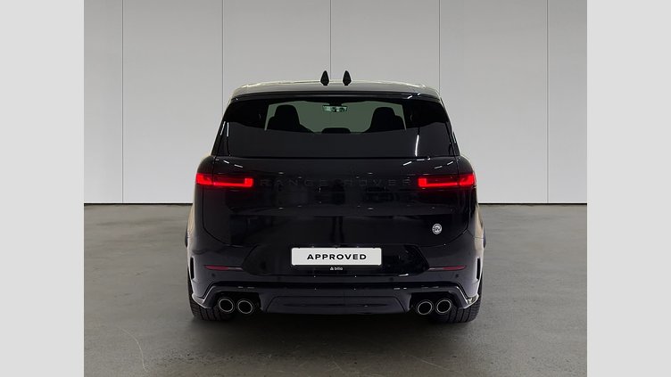 2023 Approved Land Rover Range Rover Sport Obsidian Black in Gloss finish 4.4 litre V8 SV Edition One