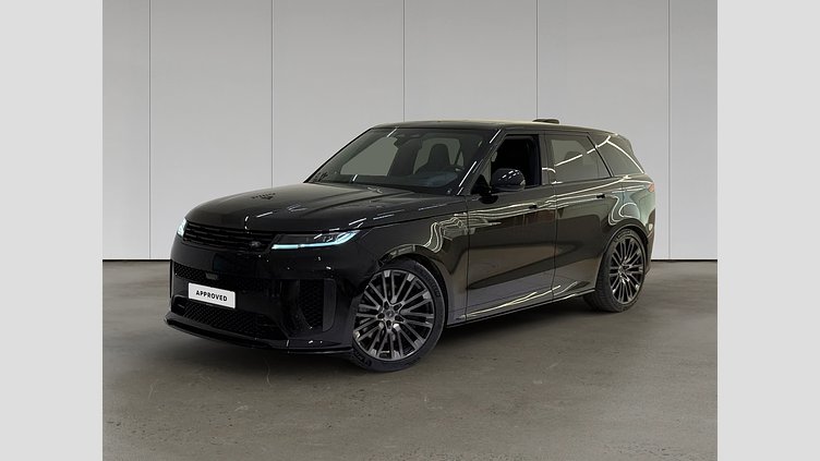 2023 Approved Land Rover Range Rover Sport Obsidian Black in Gloss finish 4.4 litre V8 SV Edition One