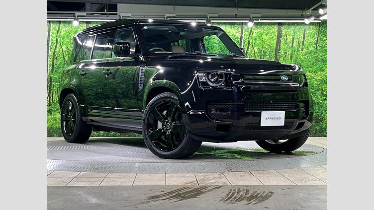 2024 認定中古車 Land Rover Defender 110 サントリーニブラック D350 ディーゼルマイルドハイブリッド X-Dynamic HSE