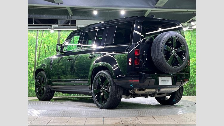2024 認定中古車 Land Rover Defender 110 サントリーニブラック D350 ディーゼルマイルドハイブリッド X-Dynamic HSE