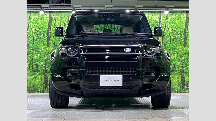 2024 認定中古車 Land Rover Defender 110 サントリーニブラック D350 ディーゼルマイルドハイブリッド X-Dynamic HSE